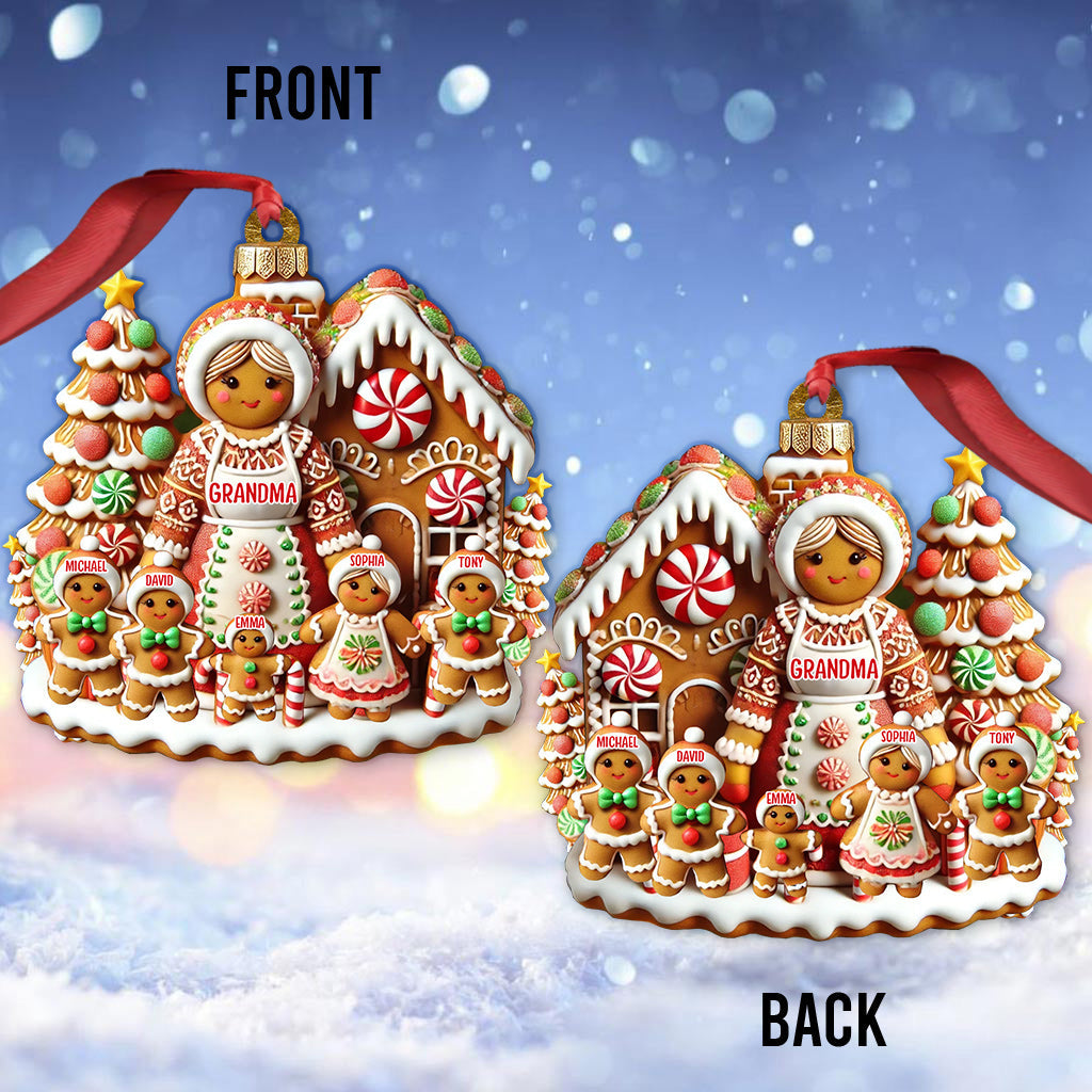 Omas perfektes Set – Personalisierter Oma-Weihnachtsbaumschmuck