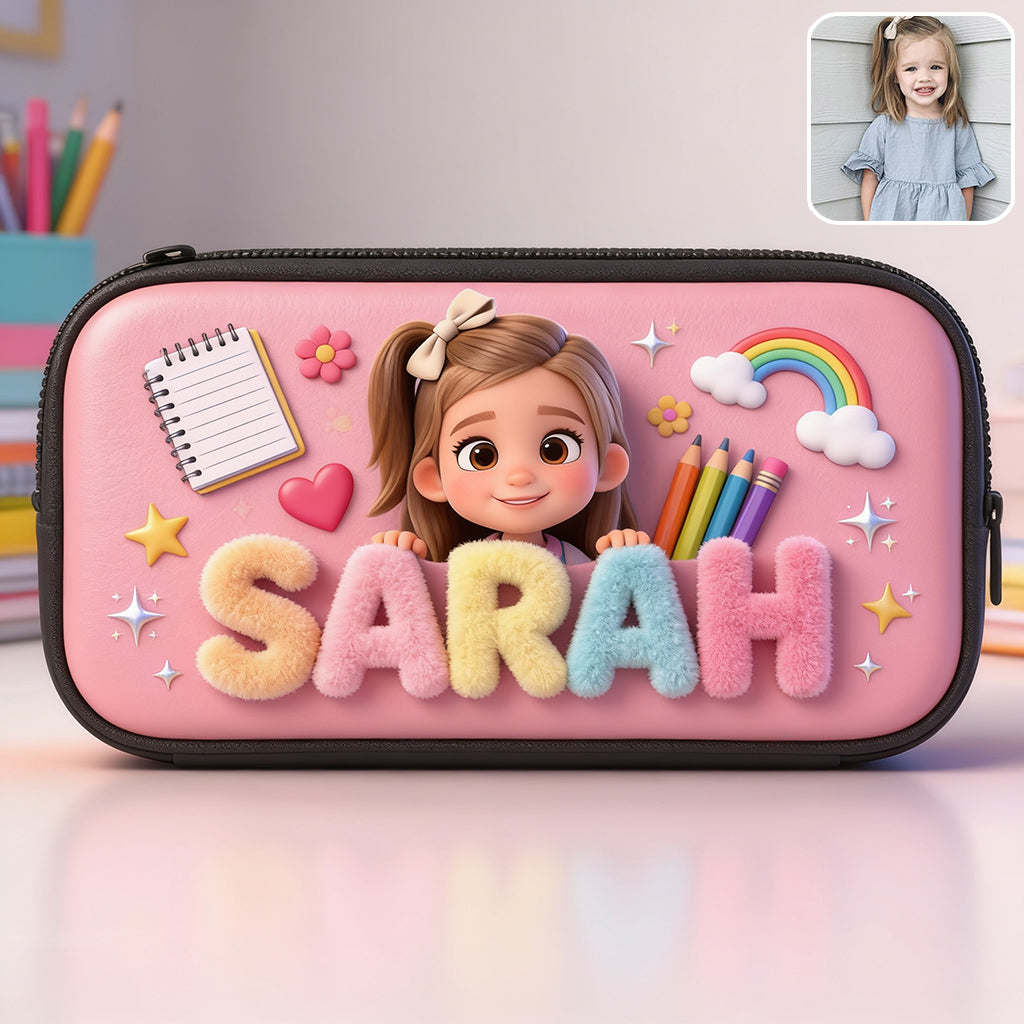 Geschenk zum Schulanfang - Personalisierte Federmappe für Kinder