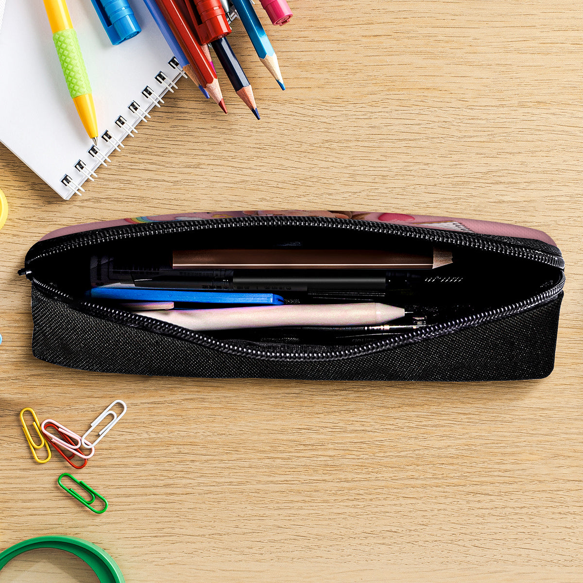 Geschenk zum Schulanfang - Personalisierte Federmappe für Kinder