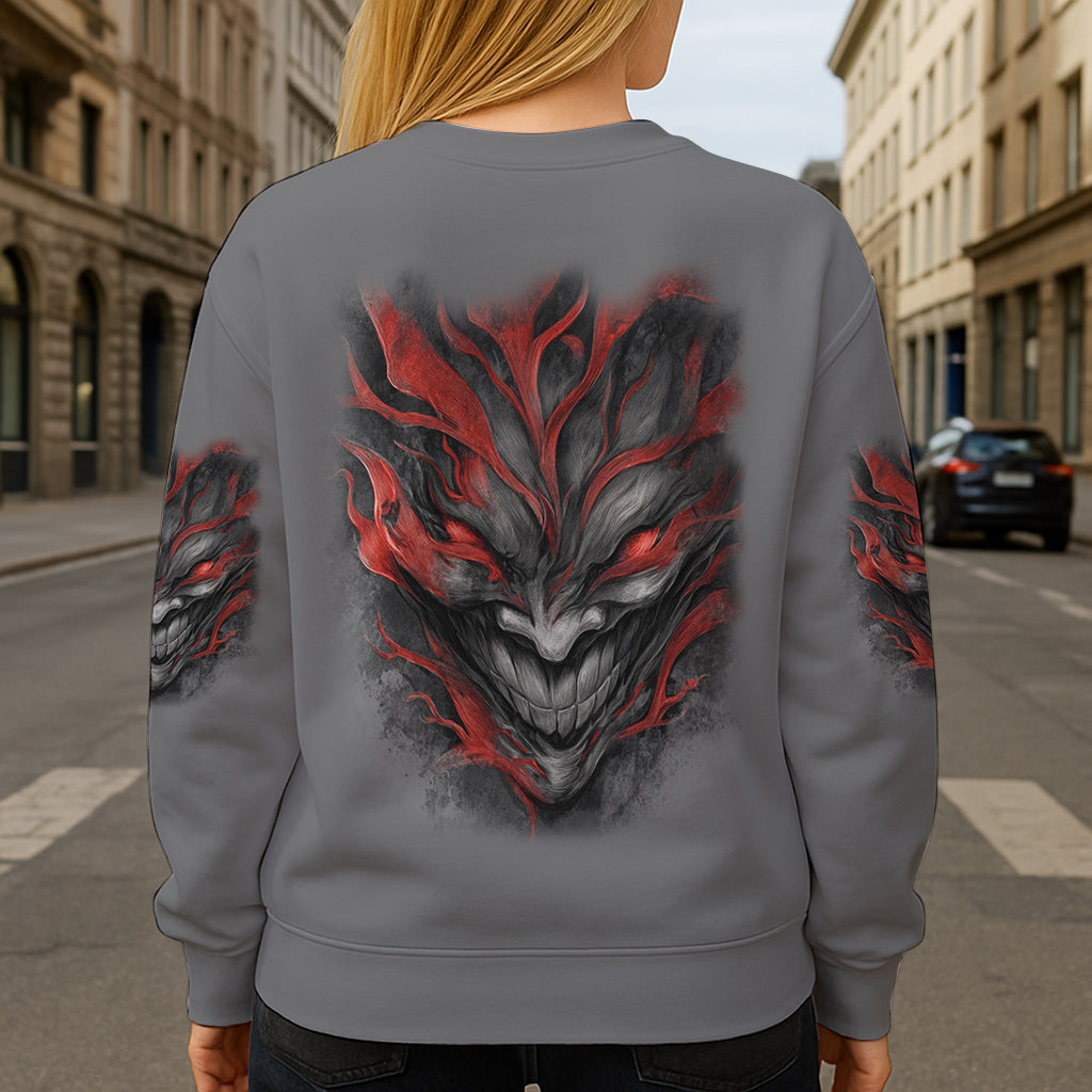 I'm Never Alone - Personalized Skull All Over Shirt