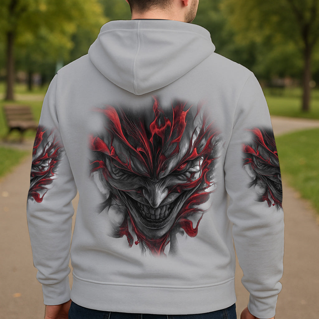 I'm Never Alone - Personalized Skull All Over Shirt