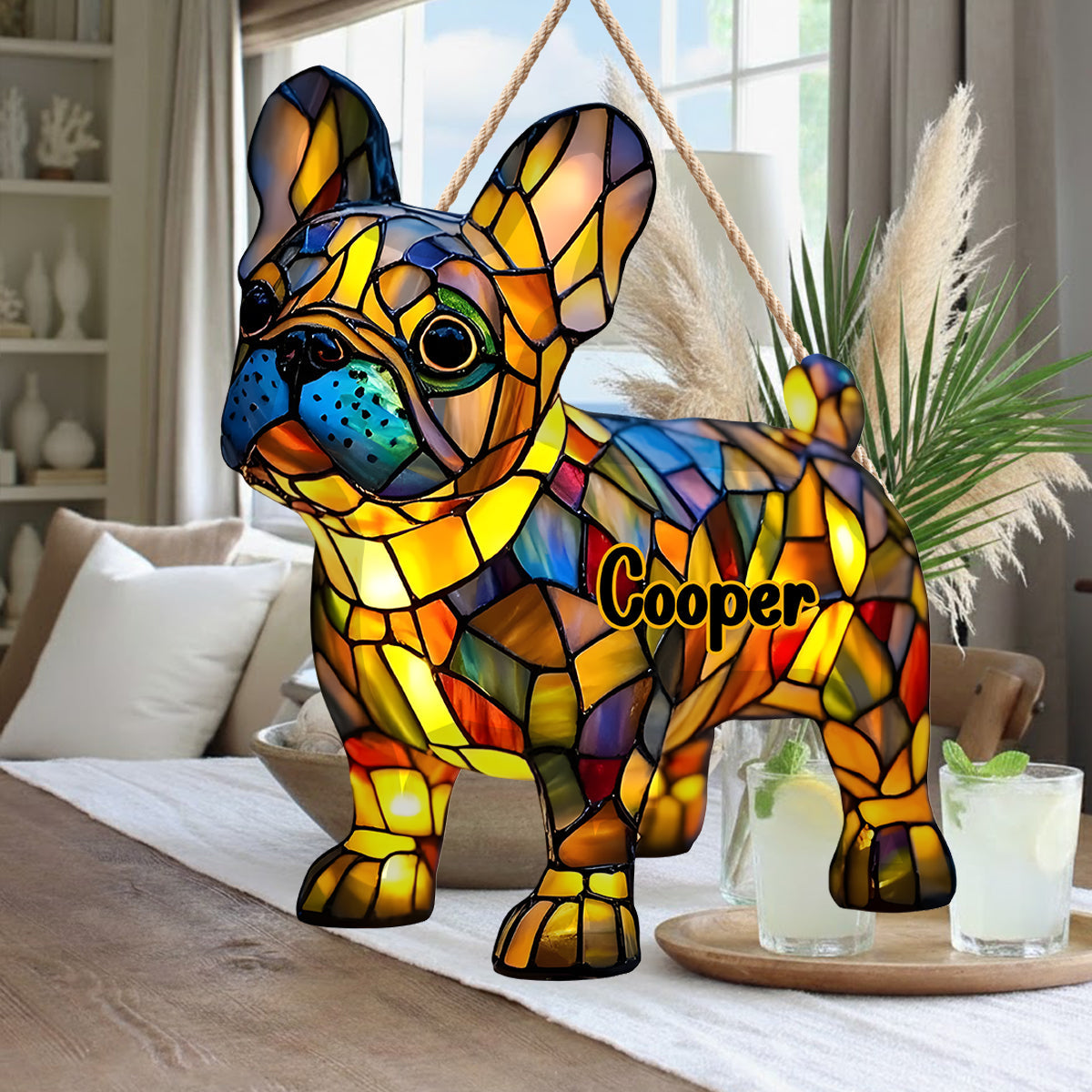 LightPup Home Decor – Personalisiertes LED-Hunde-Licht-Acrylschild