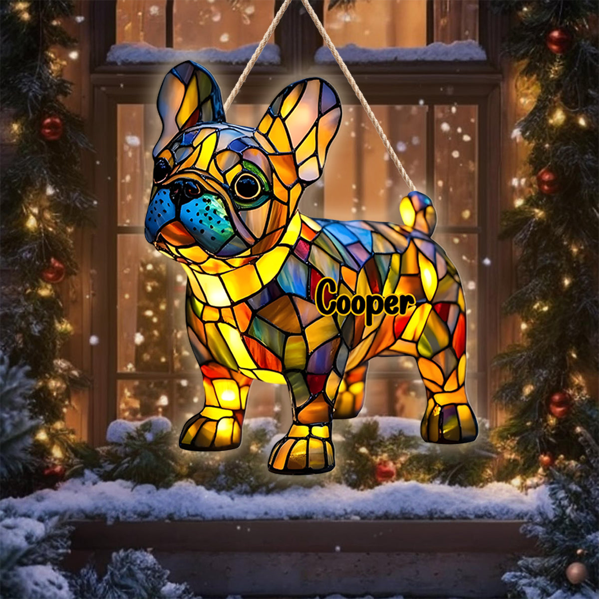 LightPup Home Decor – Personalisiertes LED-Hunde-Licht-Acrylschild