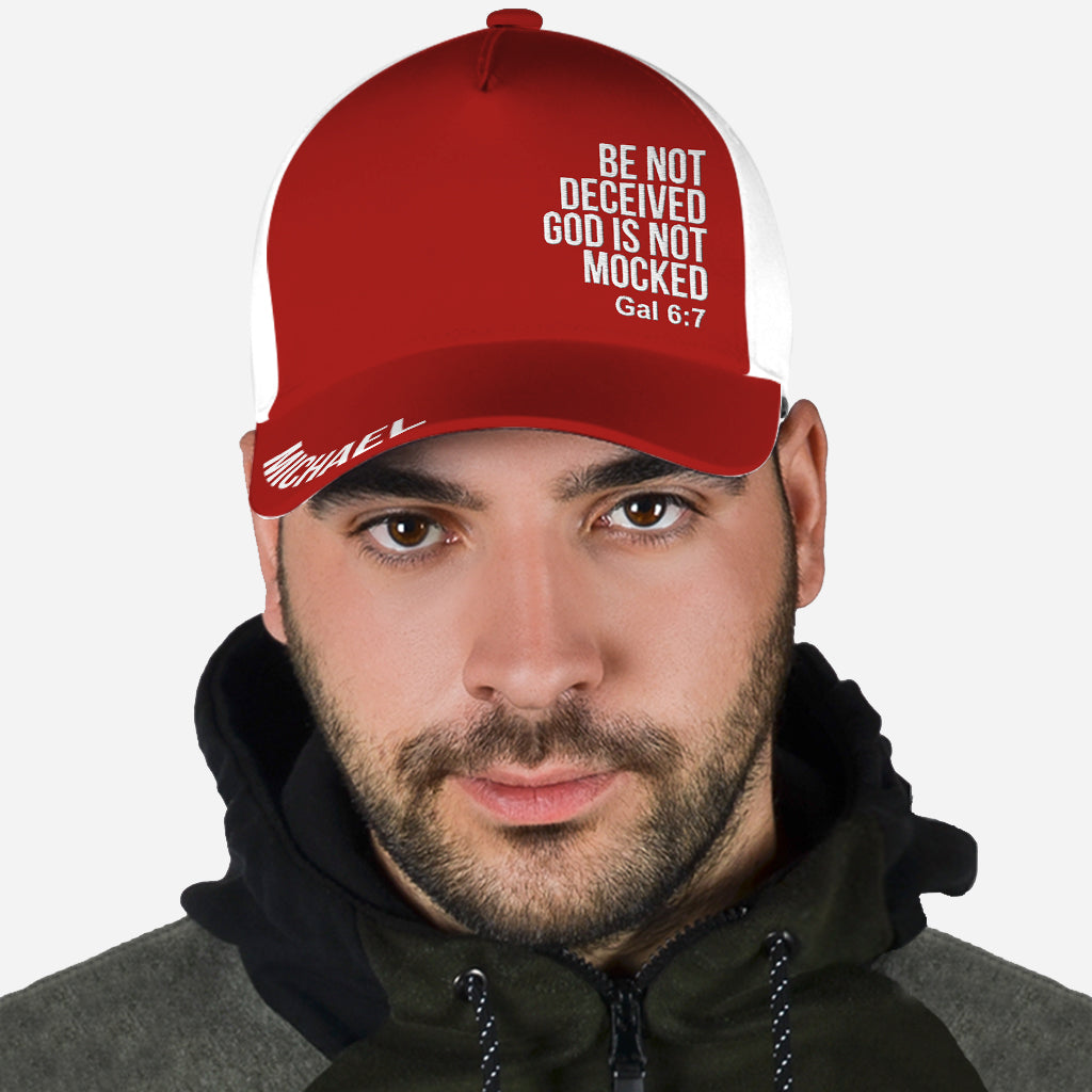 God is Not Mocked - Personalized Christian Classic Cap