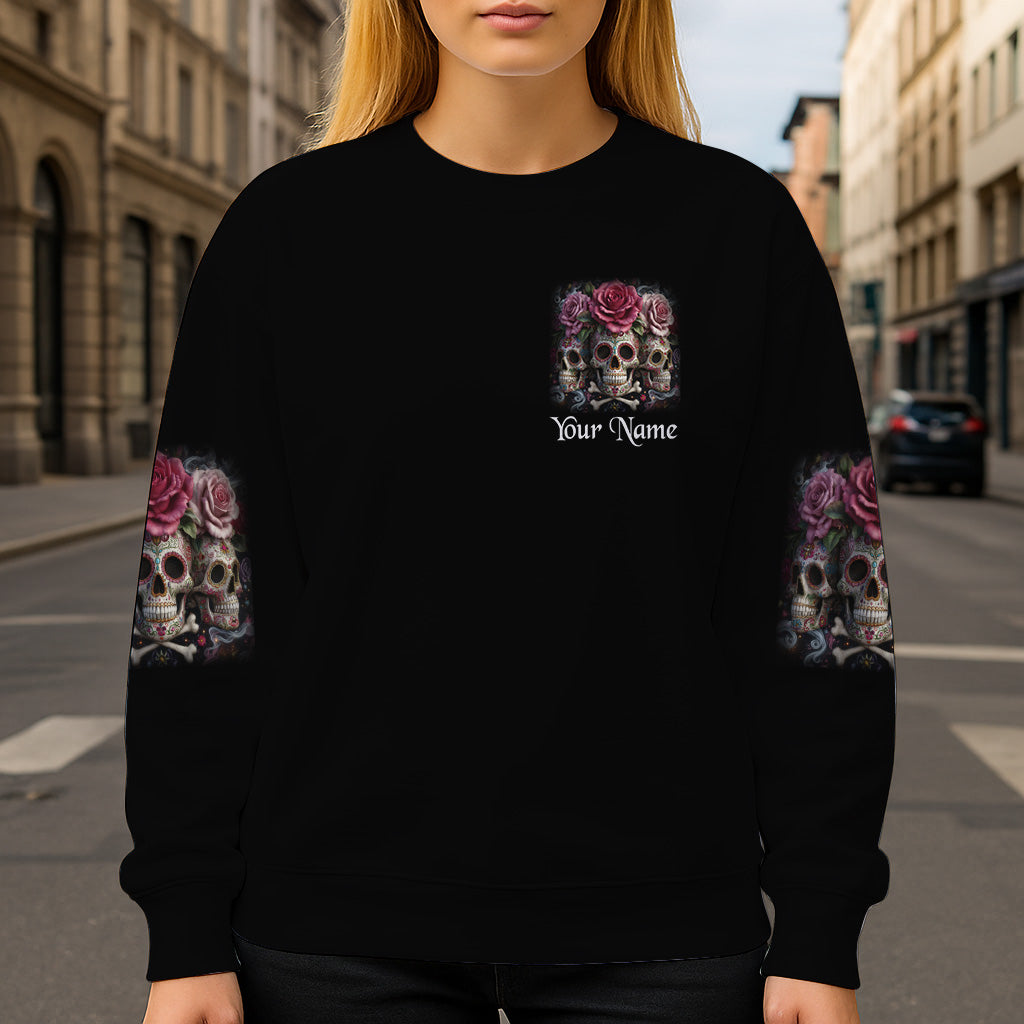 Das brave Mädchen in mir – Personalisiertes Totenkopf-Shirt