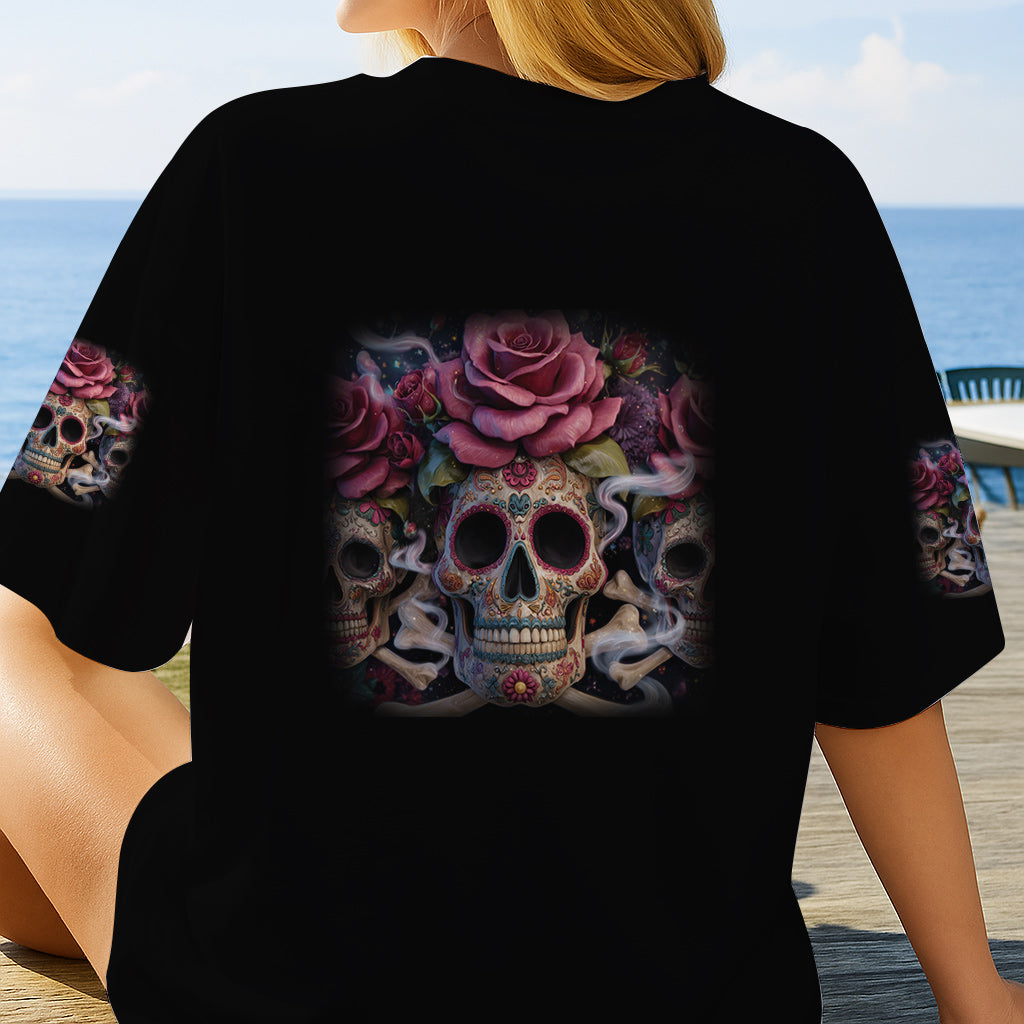 Das brave Mädchen in mir – Personalisiertes Totenkopf-Shirt
