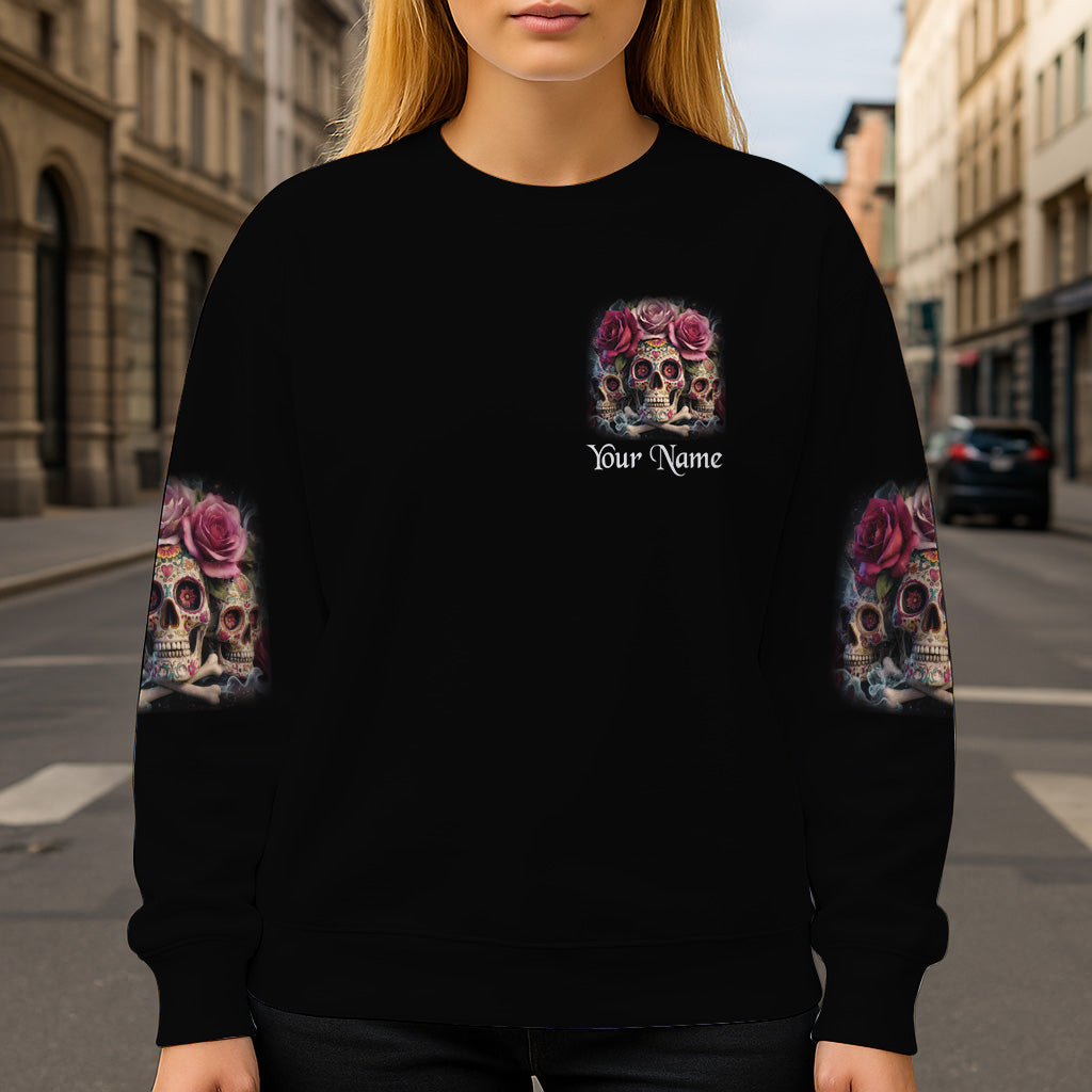 Das brave Mädchen in mir – Personalisiertes Totenkopf-Shirt