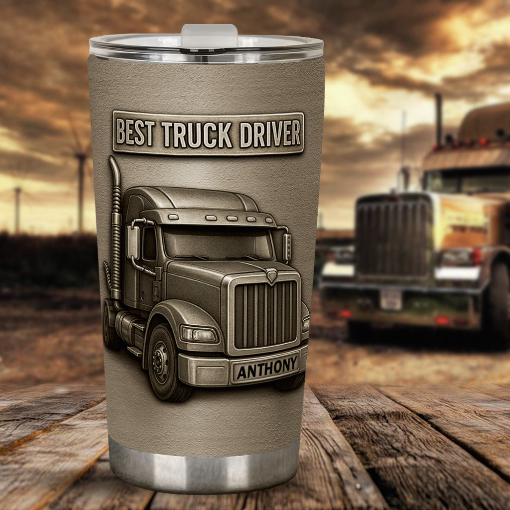 Bester LKW-Fahrer – Personalisierter LKW-Fahrer-Trinkbecher