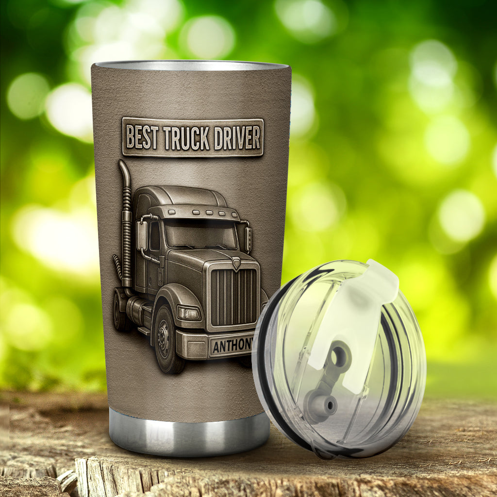 Bester LKW-Fahrer – Personalisierter LKW-Fahrer-Trinkbecher
