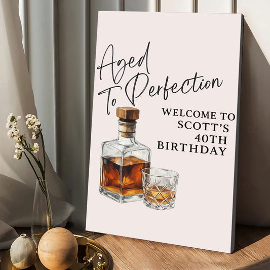 Happy Birthday - Personalized Birthday Canvas And Poster