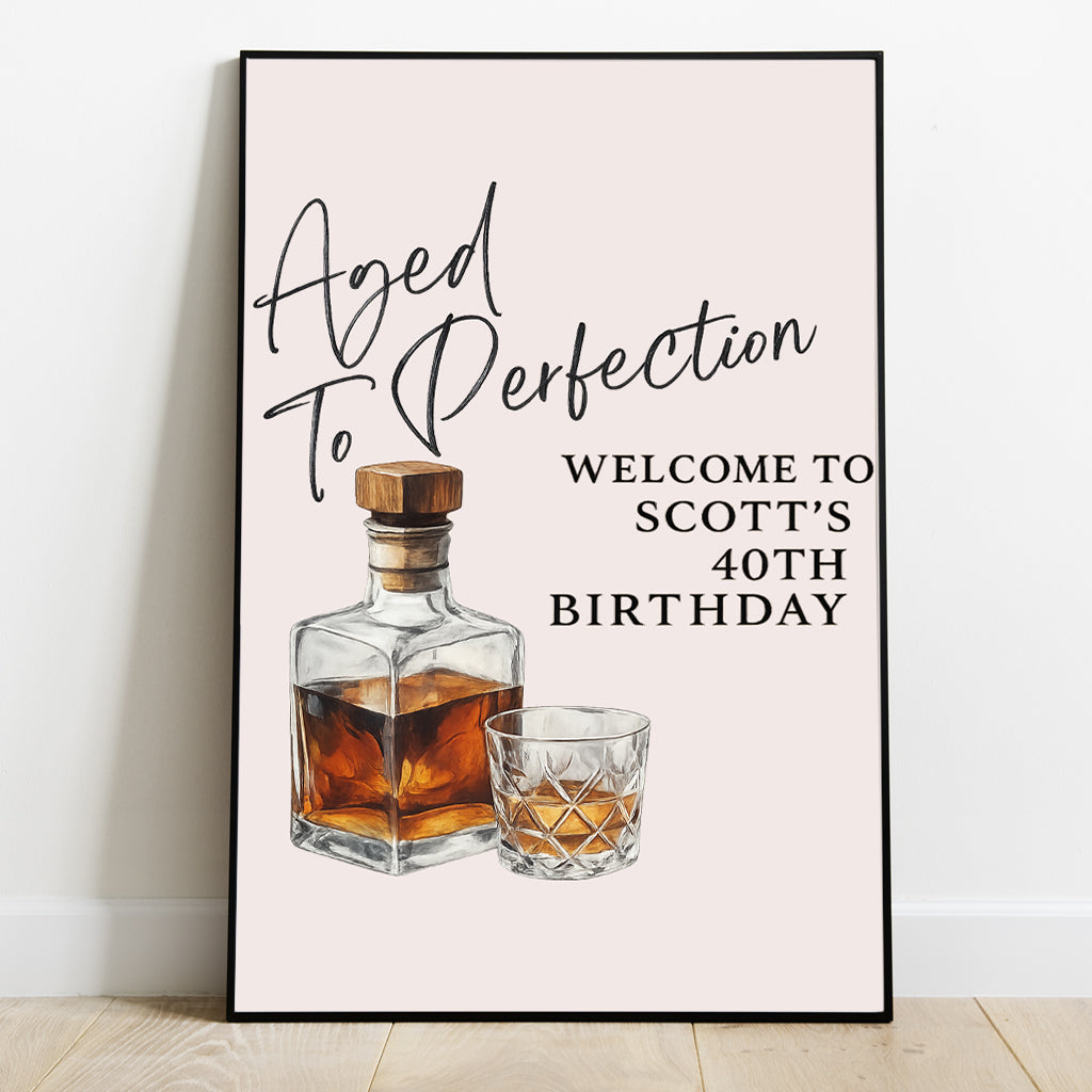 Happy Birthday - Personalized Birthday Canvas And Poster