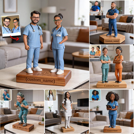 Nurse Gift Idea - Personalized Nurse Custom Shaped Acrylic Plaque