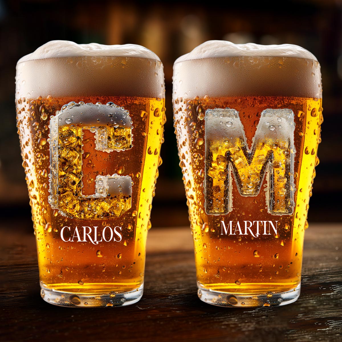 Beer Lover - Personalized Beer Glass