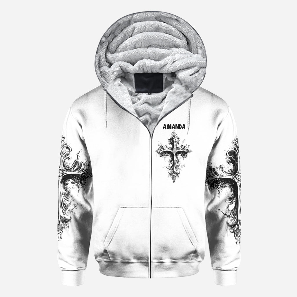 Sag seinen Namen – Personalisiertes christliches Allover-Shirt