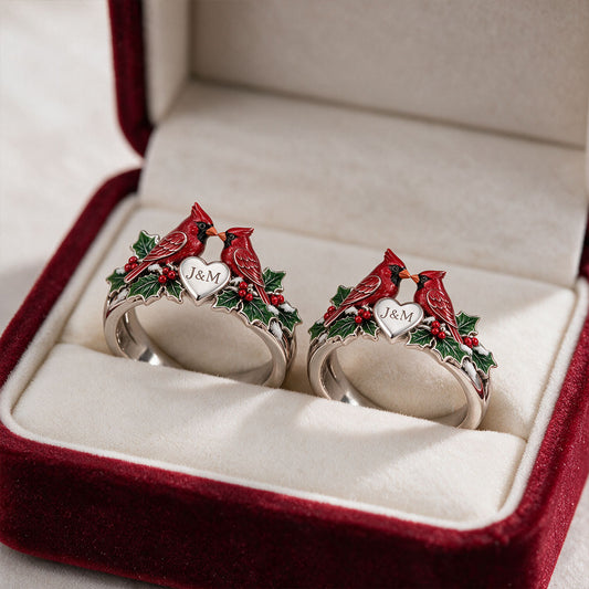 Always Missing You - Personalized Memorial Adjustable Shaped Ring