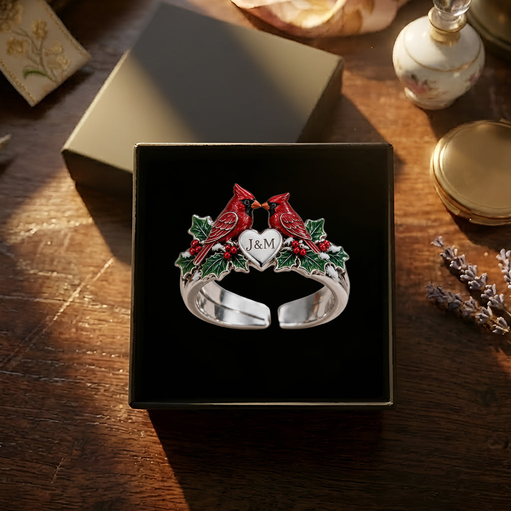 Always Missing You - Personalized Memorial Adjustable Shaped Ring