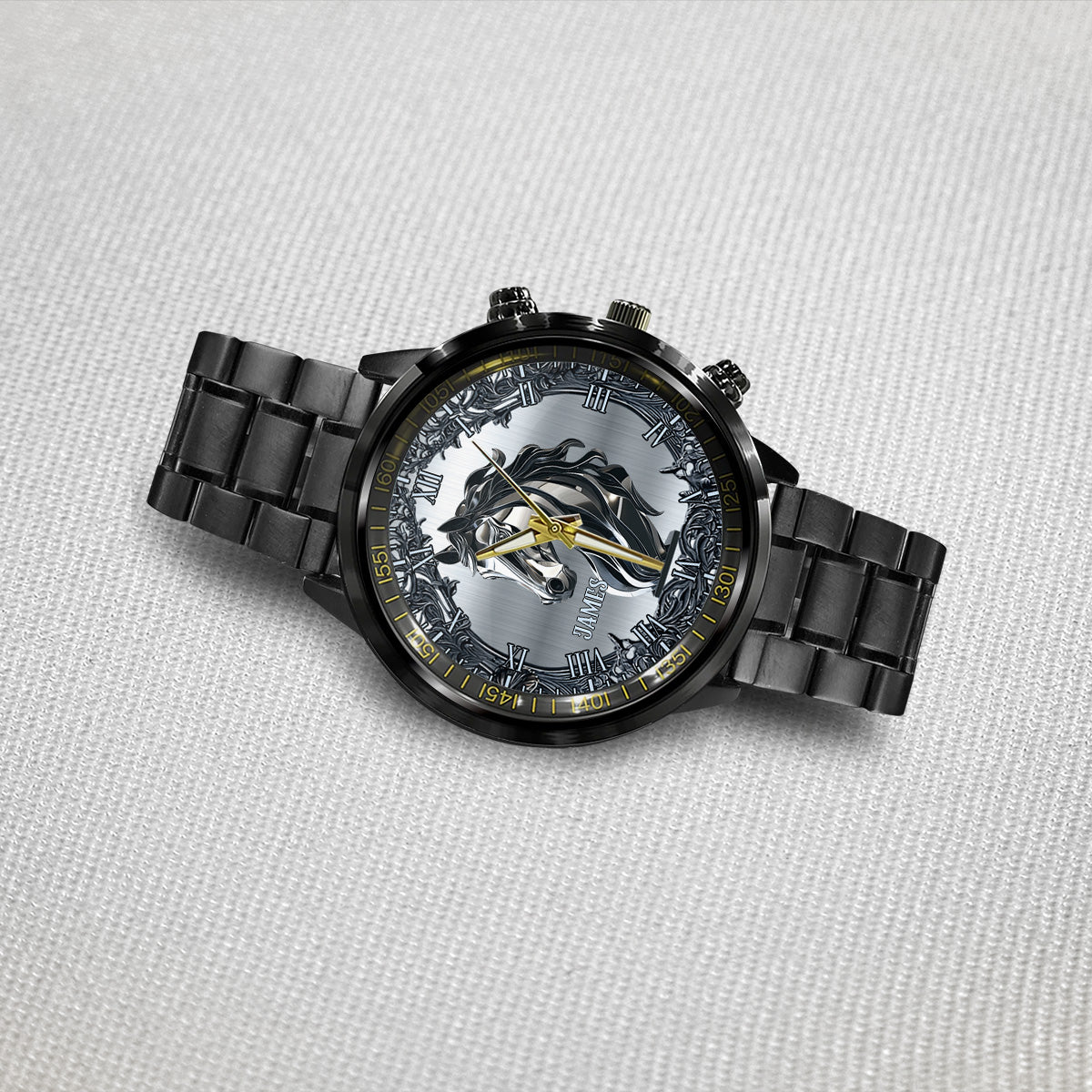 Liebe Pferde – Personalisierte Pferdehanduhr