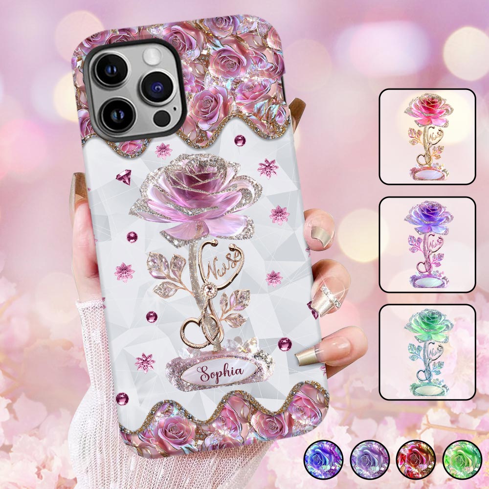 Nurse Life - Personalized Nurse Full Print Phone Case