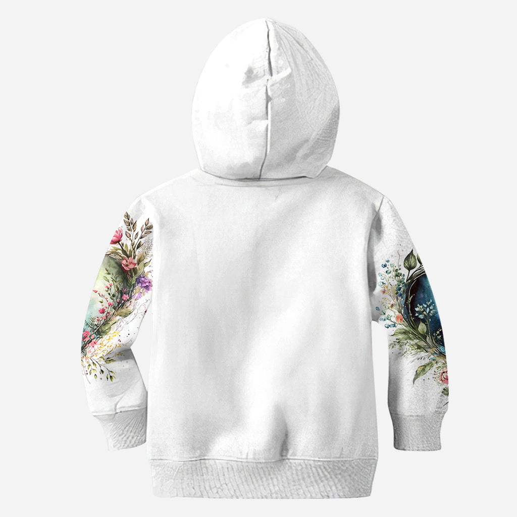 Blumen für Mama und Oma – Personalisiertes Mutter-Shirt