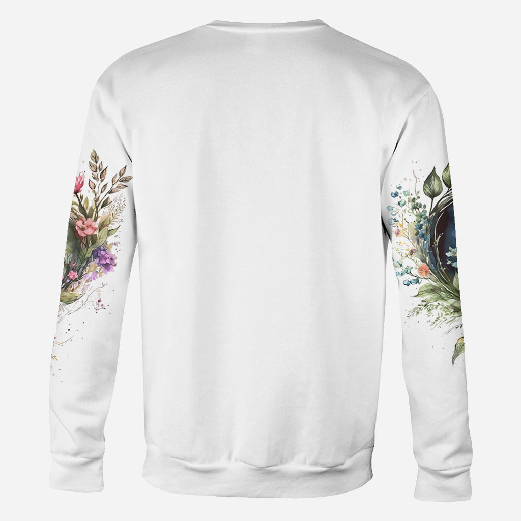 Blumen für Mama und Oma – Personalisiertes Mutter-Shirt