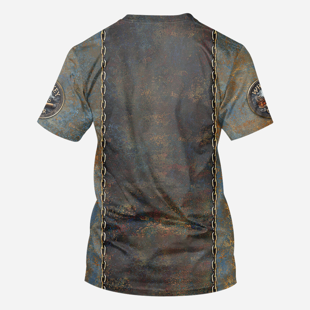 Whisky und Zigarre – Personalisiertes Whisky-Shirt