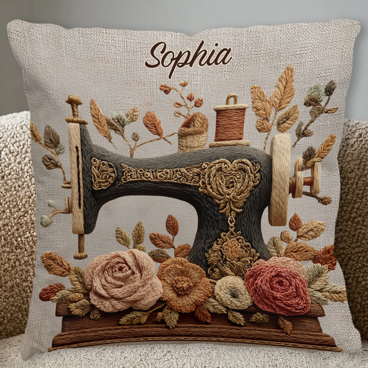 Nähbegeisterung – Personalisiertes Nähkissen