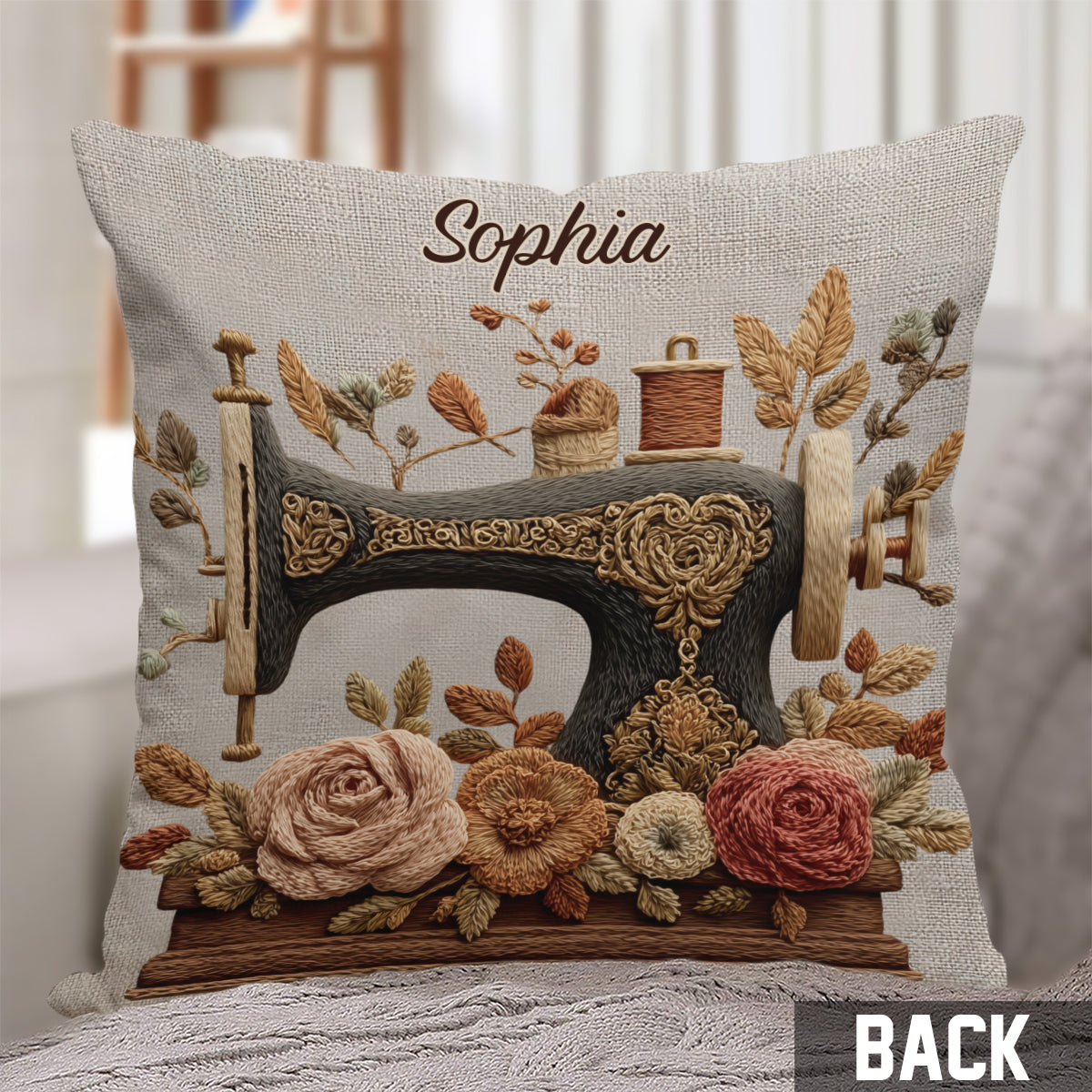 Nähbegeisterung – Personalisiertes Nähkissen