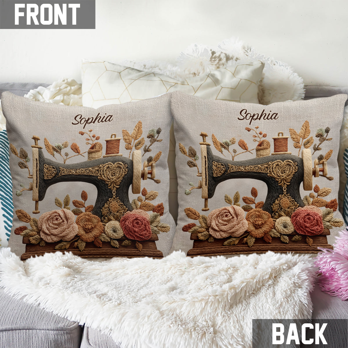 Nähbegeisterung – Personalisiertes Nähkissen