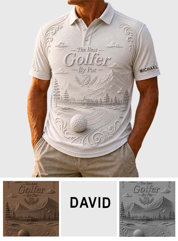 Liebe Golf - Personalisiertes Golf Polo-Shirt