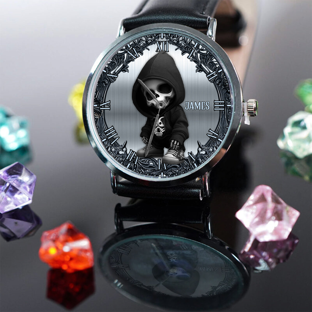 Cool Skull - Personalized Skull Hand Watch