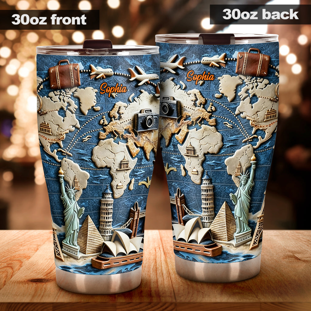 Reiselust – Personalisierter Reisebecher