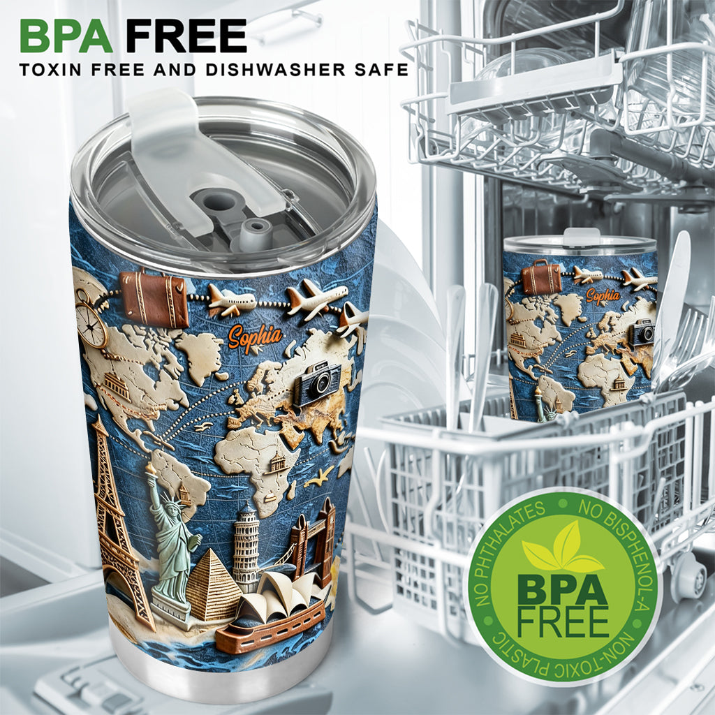 Reiselust – Personalisierter Reisebecher