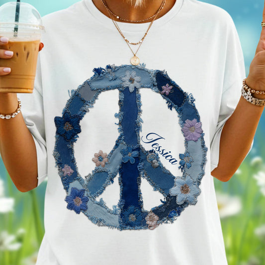 Hippie Soul – Personalisiertes Hippie-T-Shirt und Hoodie