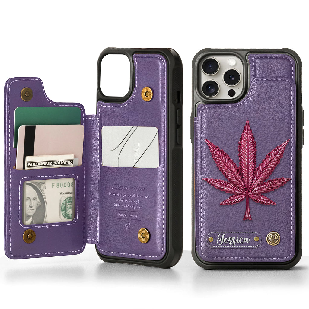 Good Mood - Personalized Weed Wallet Phone Case