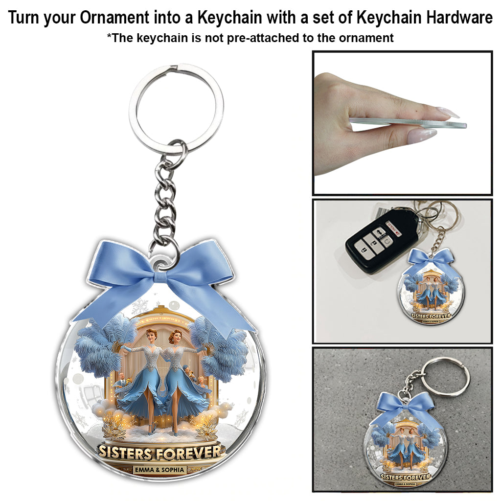 Für immer Schwestern – Personalisierter Geschwisterschmuck