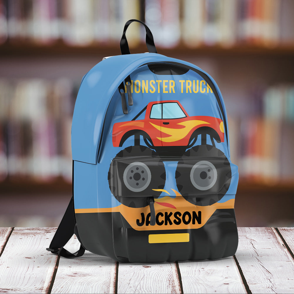 Custom Vehicle - Personalized Kid Backpack