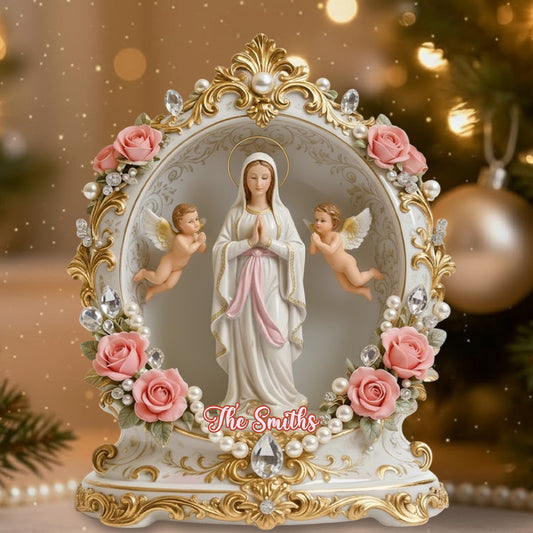 Glaube – Personalisierte christliche Acrylplakette in individueller Form