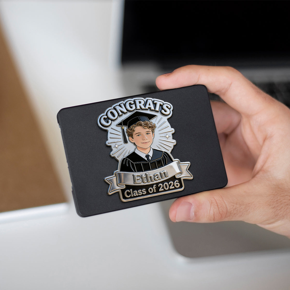 Abschlussklasse 2026 - Personalisierter Abschlussmagnet