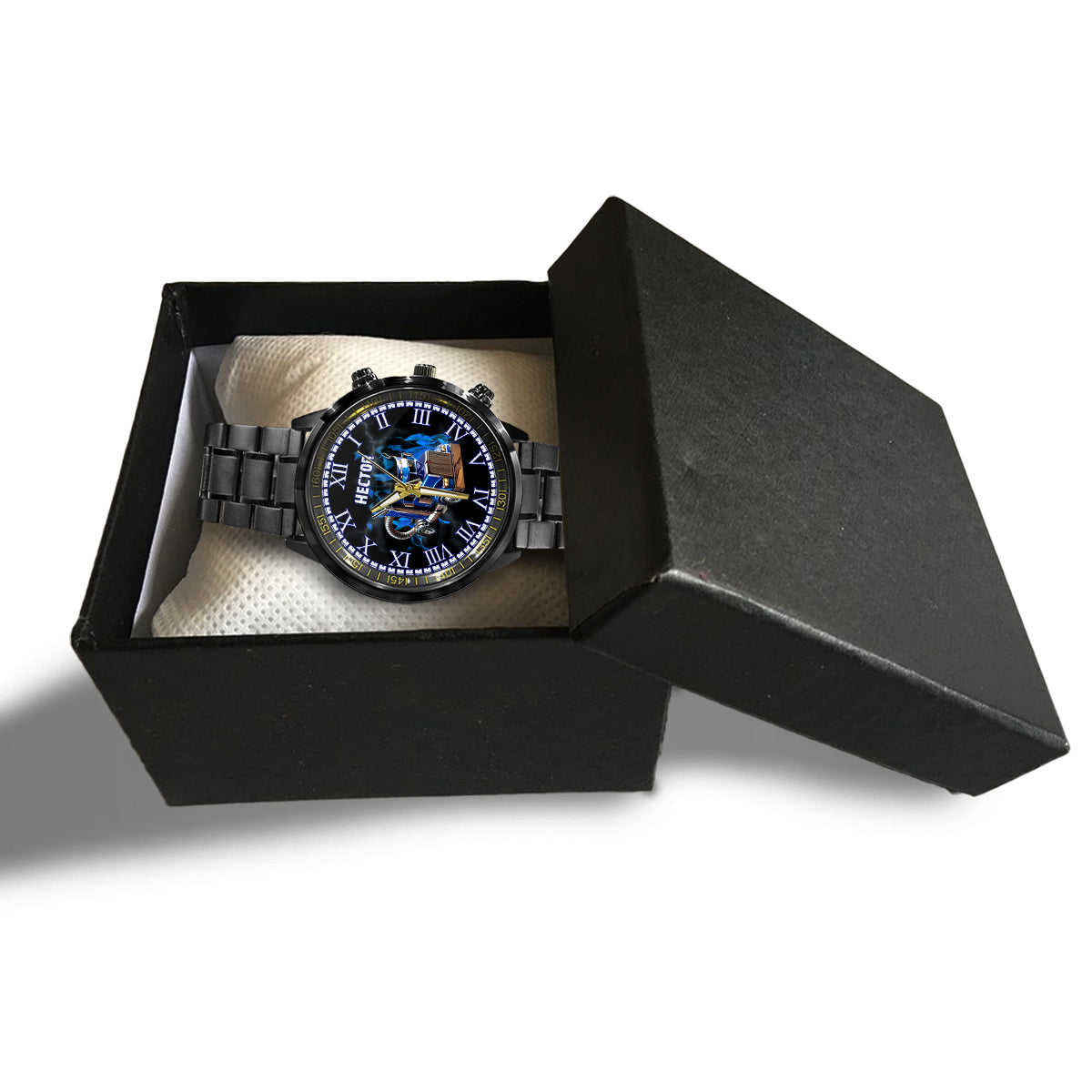 Keep On Truckin - Personalized Trucker Hand Watch