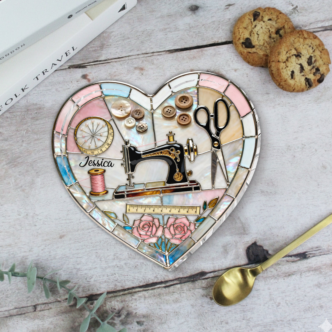 Nähbegeisterte – Personalisierte Nähutensilien-Aufbewahrungsschale