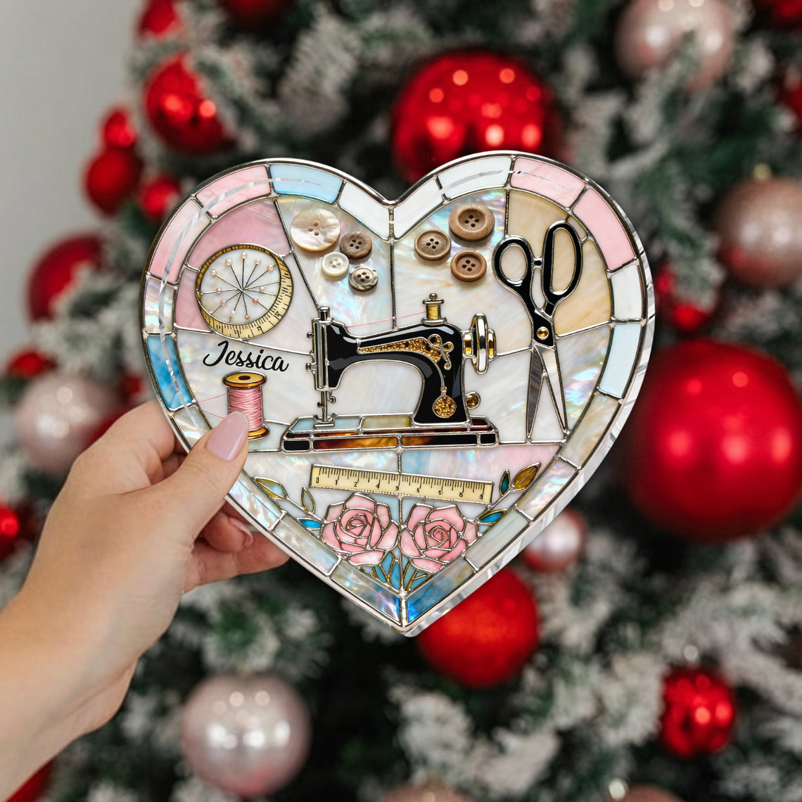 Nähbegeisterte – Personalisierte Nähutensilien-Aufbewahrungsschale