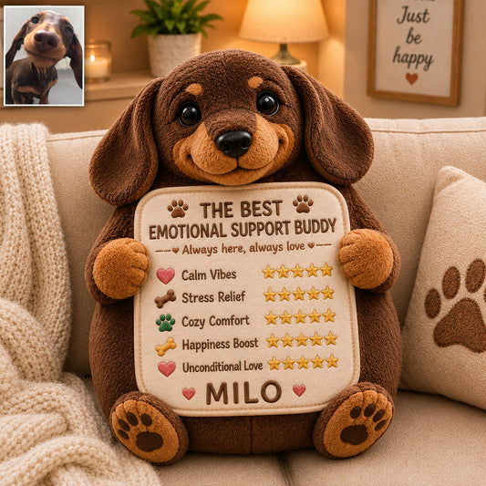 Jedes Foto Süßes Haustier - Personalisierte Hund Premium Kunstfell Kissen