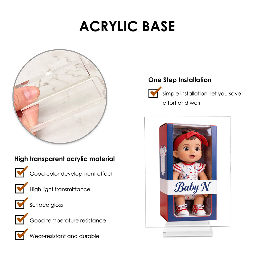 I Love You - Personalized Kid Custom Shaped Acrylic Plaque