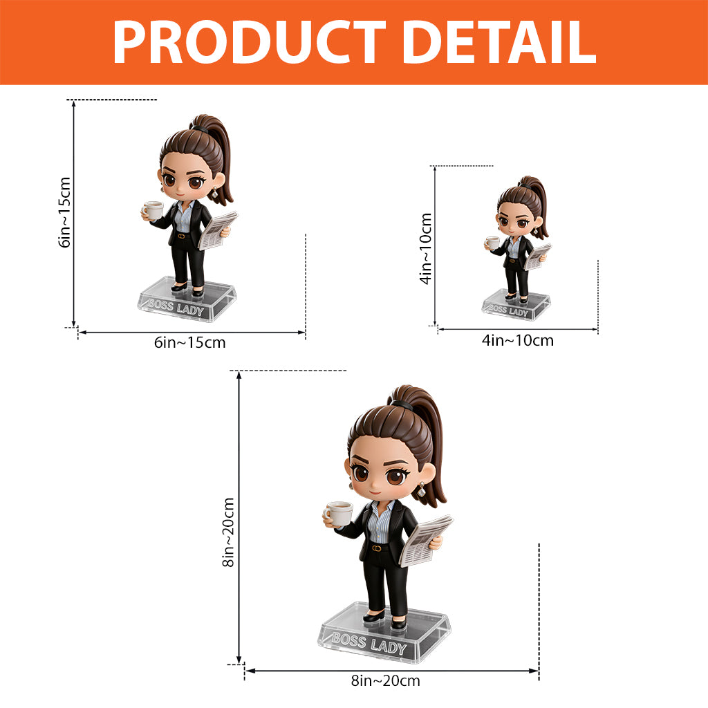 Foto individuell anpassen und sofort in der Vorschau anzeigen – Personalisierte Acrylplakette in Sonderform für Kollegen