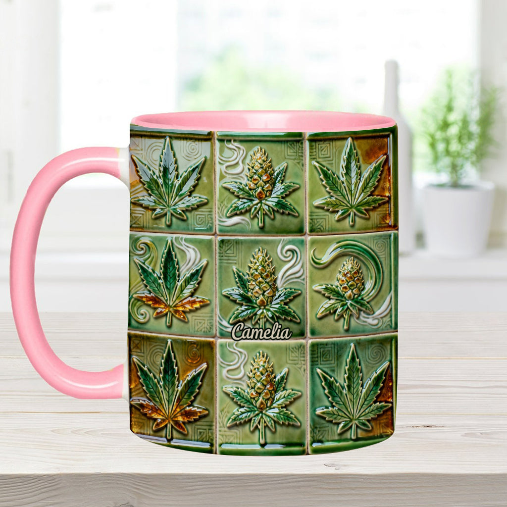 It's 420 Somewhere - Personalized Weed Accent Mug