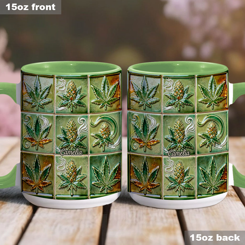It's 420 Somewhere - Personalized Weed Accent Mug