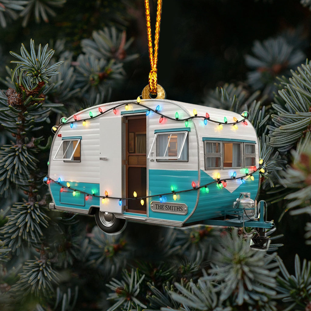 Camping-Fans aufgepasst! Personalisierter, transparenter Camping-Anhänger
