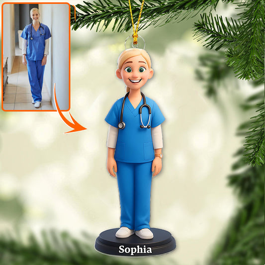 Proud Nurse - Personalized Nurse Ornament