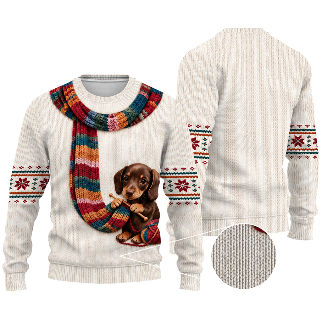 Merry Grinchmas - Personalized Dog Ugly Sweater