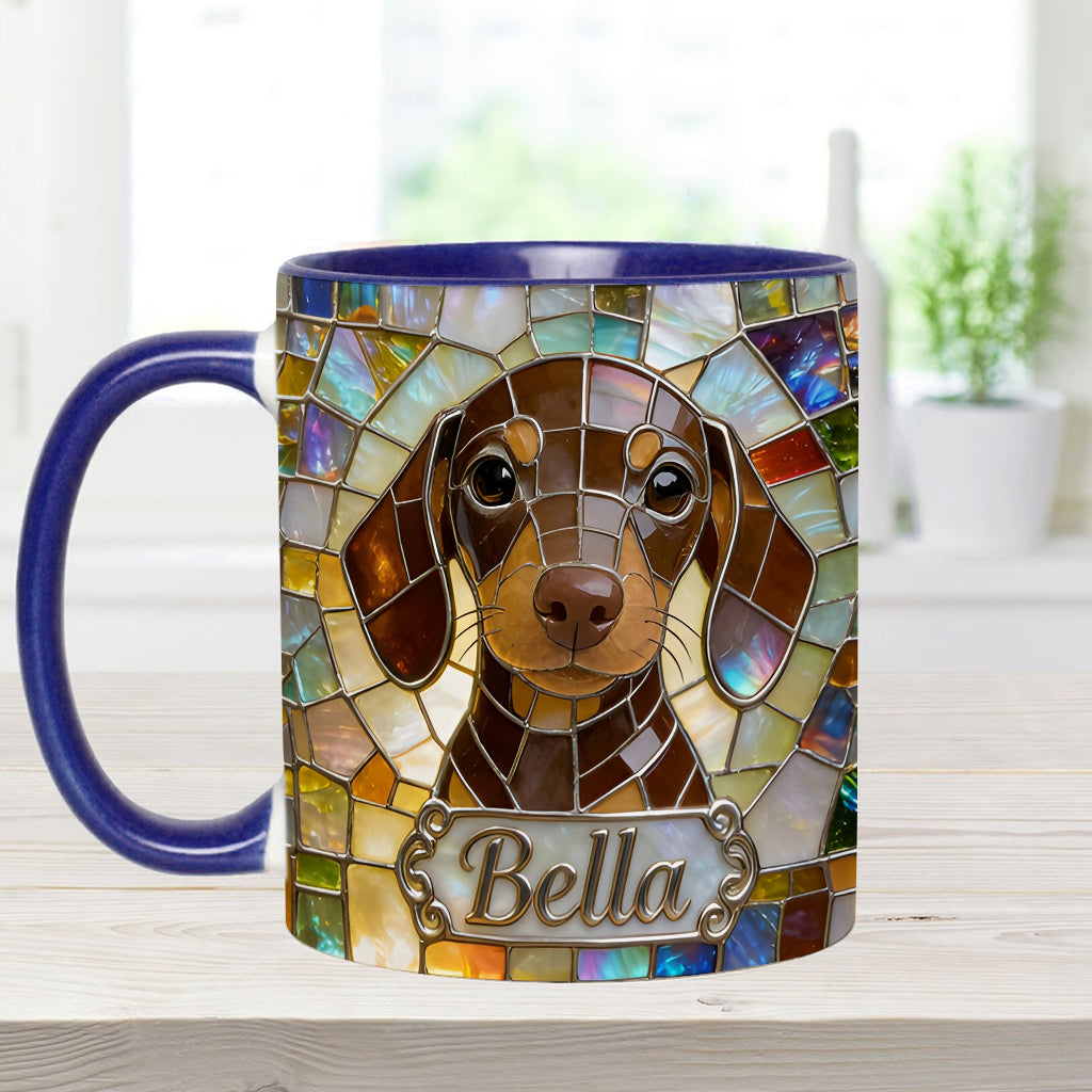 Love Dogs - Personalized Dog Accent Mug & Coaster